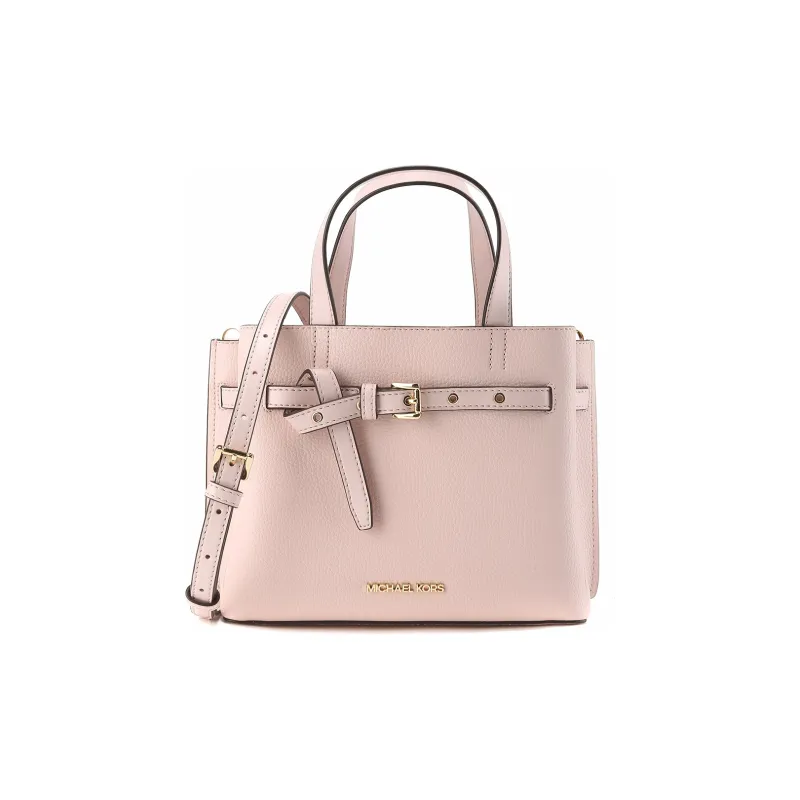 MICHAEL KORS Emilia Small Pebbled Leather Satchel-0