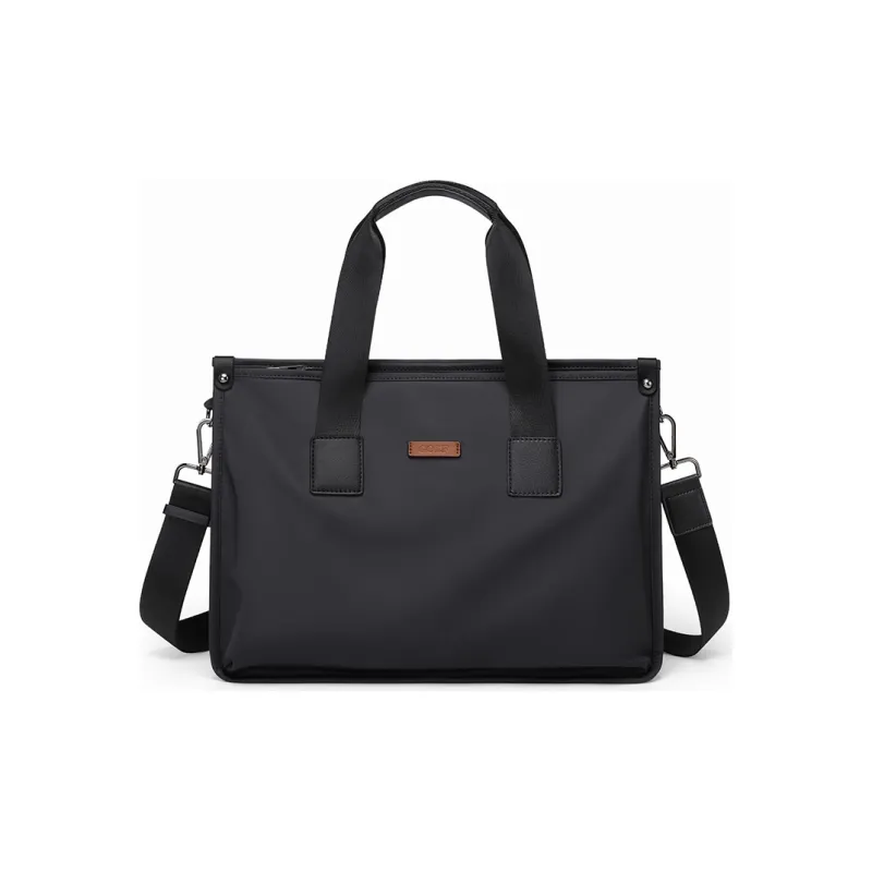 GOLF Fabric Laptop Bag Commute Handbag Shoulder Bag Briefcase Large Size Men's Black/Gray-1