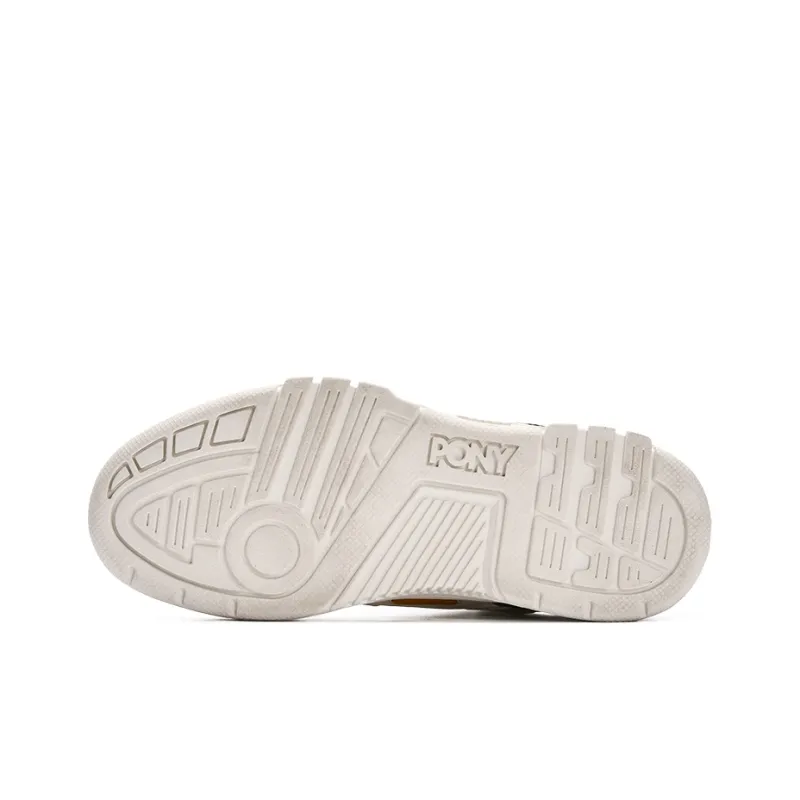 PONY Reverse Low Top Skateboard Shoes Unisex White Pink-4