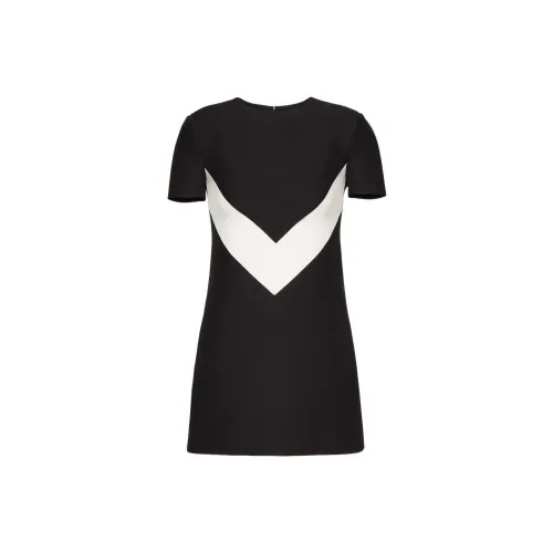 Valentino Short-Sleeved Dresses Women's Black