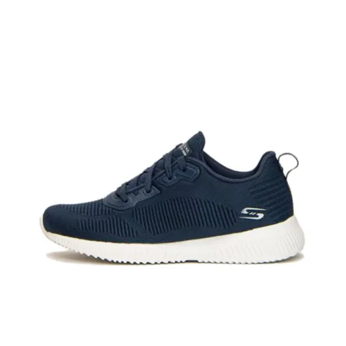 Skechers BOBS SQUAD Casual Shoes Women's Low-Top Navy