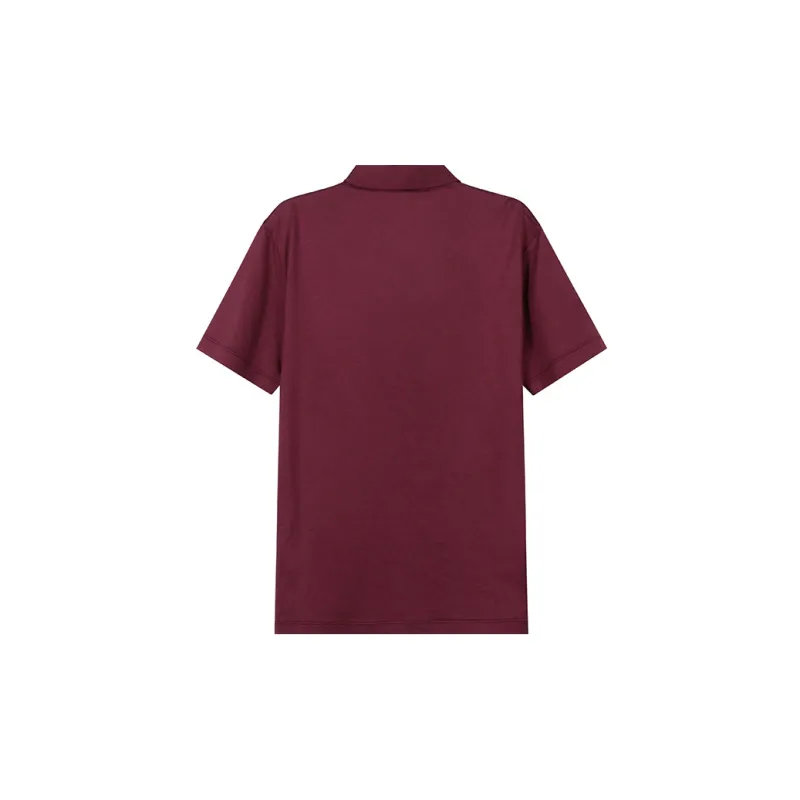 GIORGIO ARMANI SS22 Polo Shirt Men's Brick Red-1