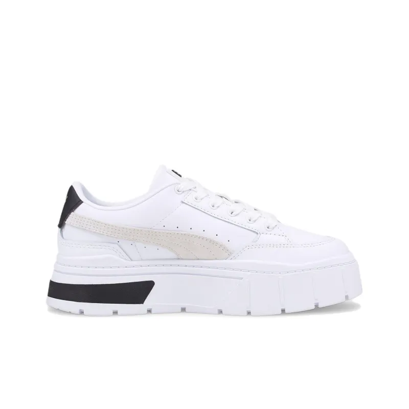PUMA Mayze Stack PUMA White Vaporous Gray Women's-1