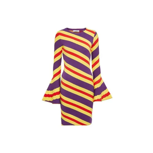 JW Anderson Long-Sleeved Dresses Women's Multicolor