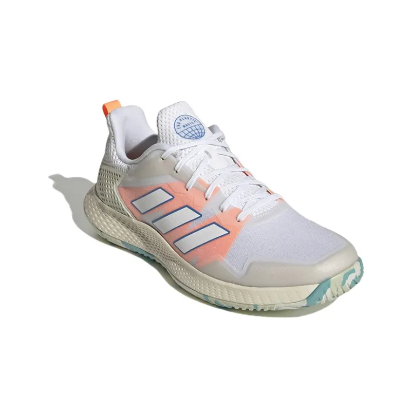 Adidas Defiant Speed Abrasion Resistant Low Top Tennis Shoes-2