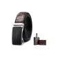 Brown Printer Ribbons Silver Buckle+Premium Box