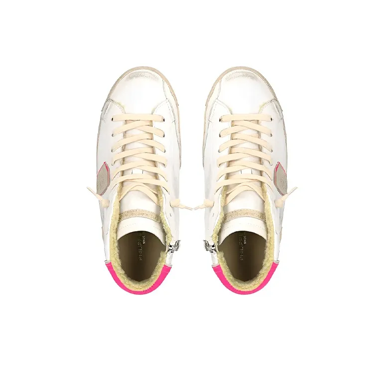 PHILIPPE MODEL Paris Logo-patch High-top Sneakers-2