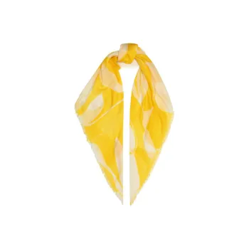 Loro Piana Silk Scarves Women's Yellow