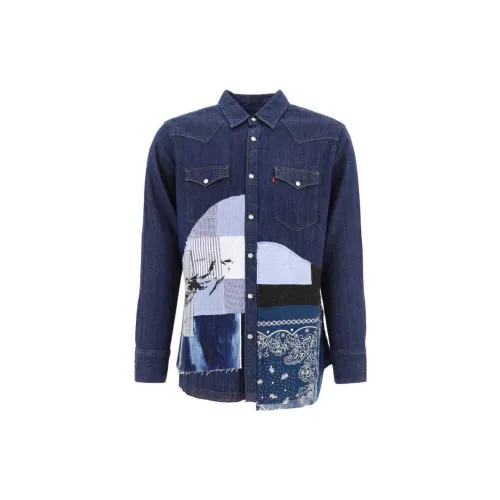 Levis Shirts Unisex Blue