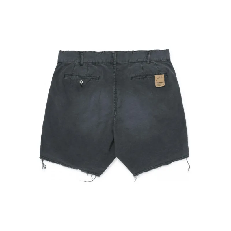 MADNESS Denim Shorts Unisex Black-1