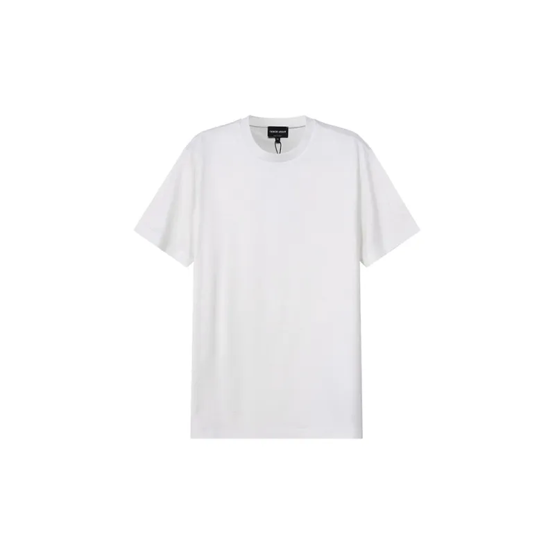 GIORGIO ARMANI T Shirts Men White-0
