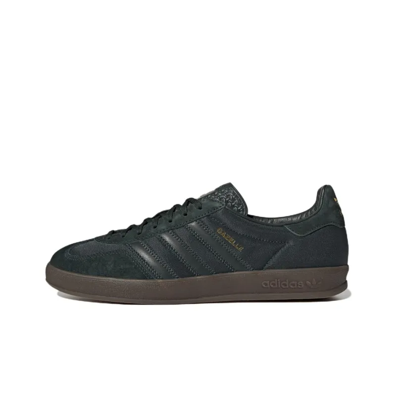 Adidas Gazelle Indoor Shadow Green Gum-0