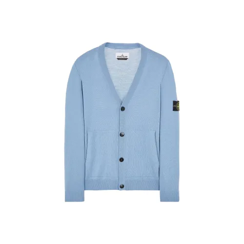 STONE ISLAND Sweaters Men Light Blue