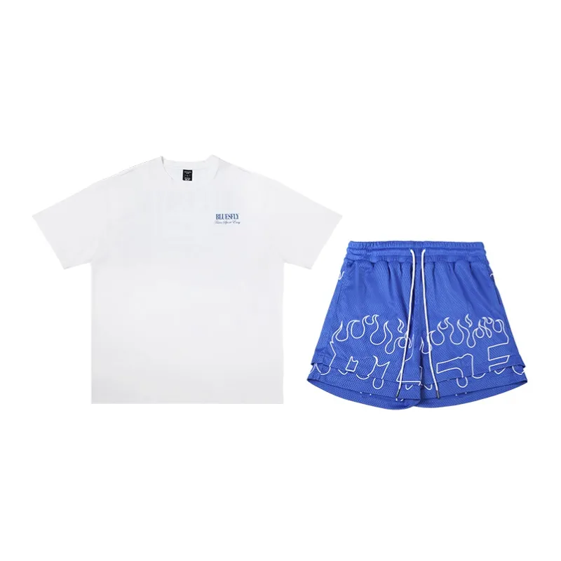 BLUESFLY Loose Fit Shorts Unisex-2