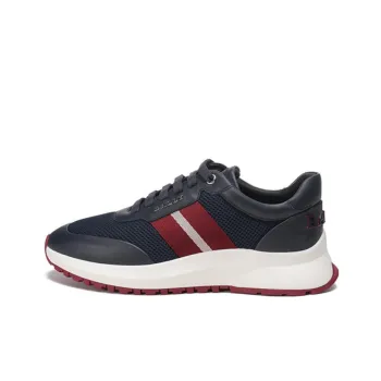 BALLY Low Top Sports Casual Shoes Men's Blue