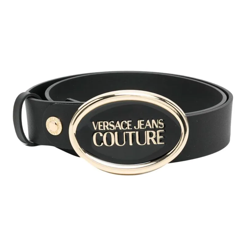 VERSACE JEANS COUTURE Cow Leather Belts Women's -0