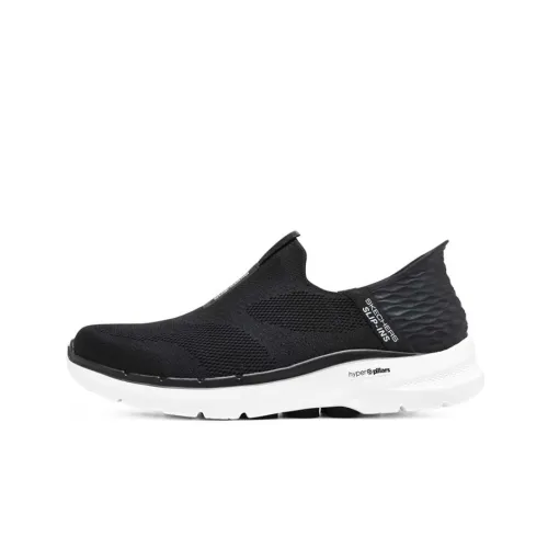 Skechers Go Walk 6 Casual Shoes Men Low-Top Black/White