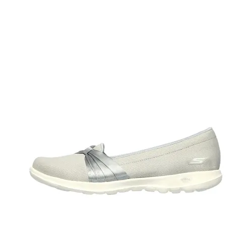 Skechers ON THE GO Cushioning Anti-Slip And Wear-Resistant Low-Top Casual Shoes Women's Gray