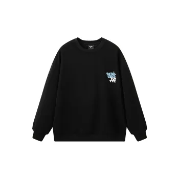 Yvette Crew Neck Loose Fit Sweatshirt Unisex
