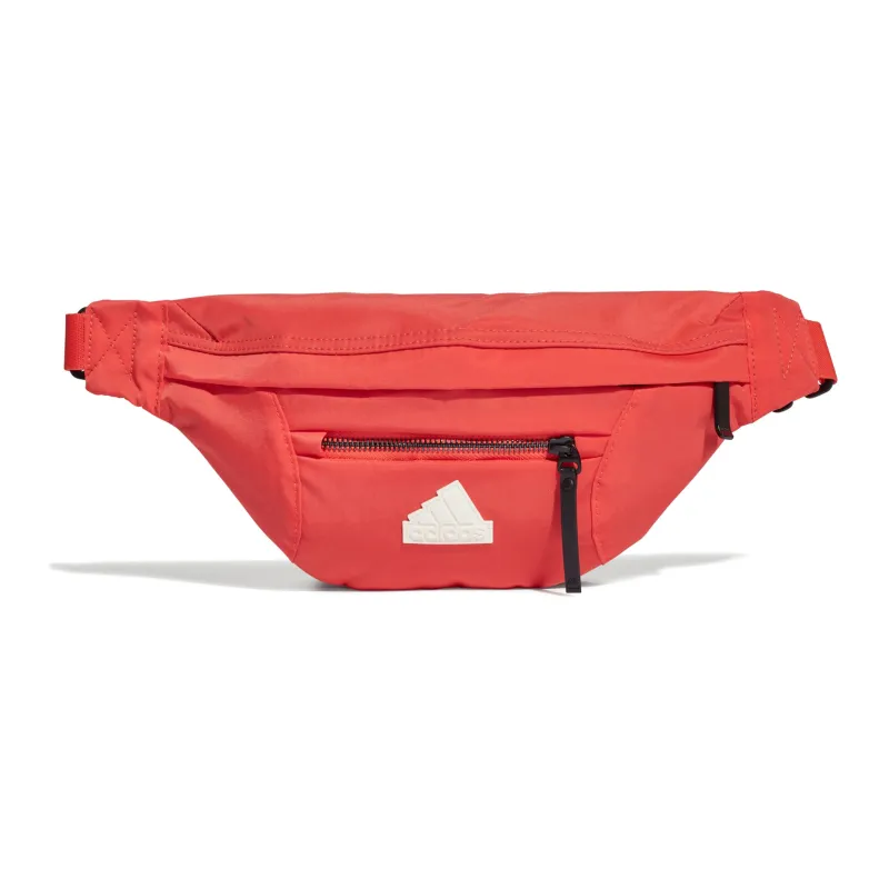 Adidas Polyamide Sports Waist Bag Small Size Unisex Bright Red-0