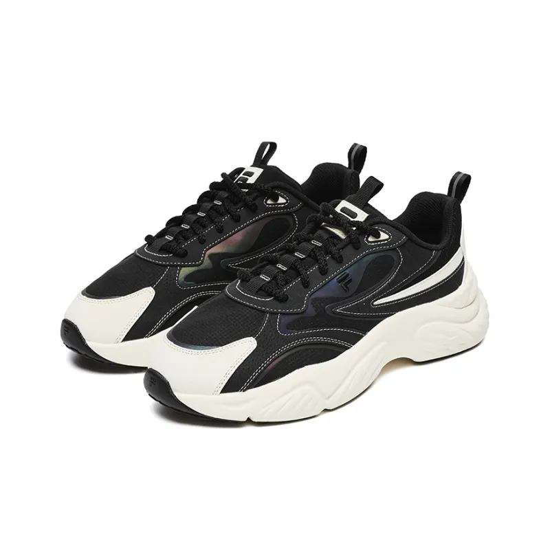 FILA FUSION Running Shoes 'Black White Retro'-2