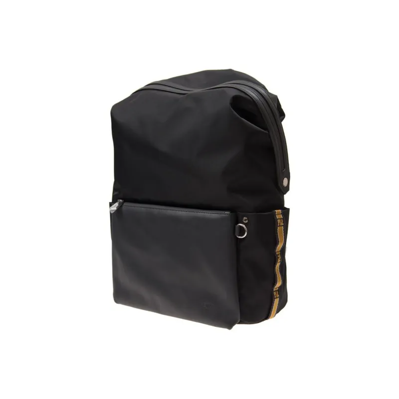 FENDI Canvas Backpack Men's Black-1