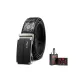 Black Strap Matte Pearl Gunmetal Buckle+Premium Box