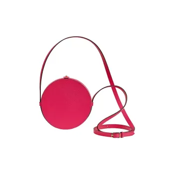 HERMES H Beauté Calfskin Shoulder Bag, Crossbody Bag Women's I6 Rose Extreme Ultimate Pink