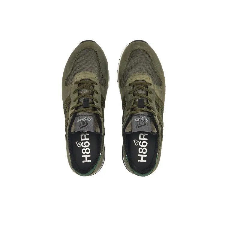 HOGAN H383 Low Top Casual Shoes Men's Green-2