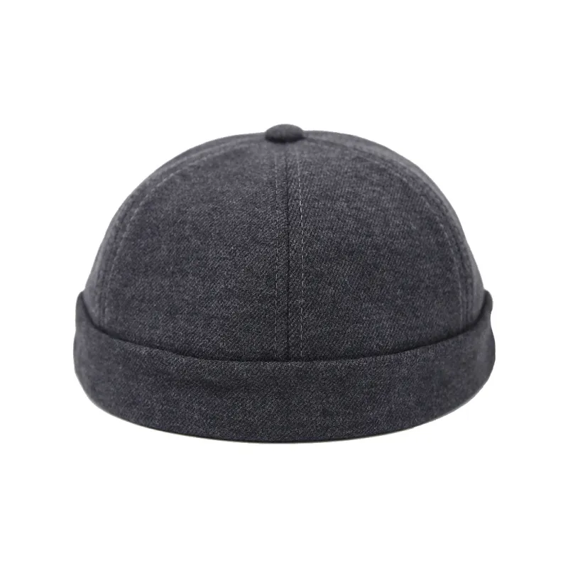 ACAP Cotton Hats & Caps Unisex Black/Navy Blue/Dark Gray/Light Gray/Khaki-4