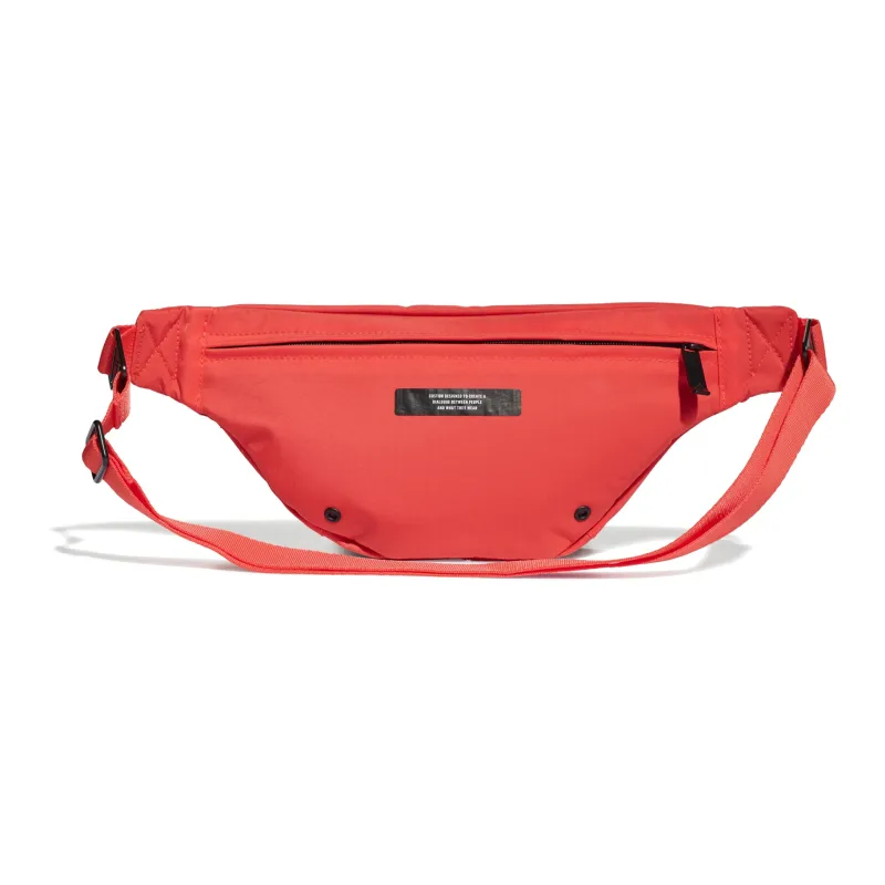 Adidas Polyamide Sports Waist Bag Small Size Unisex Bright Red-2