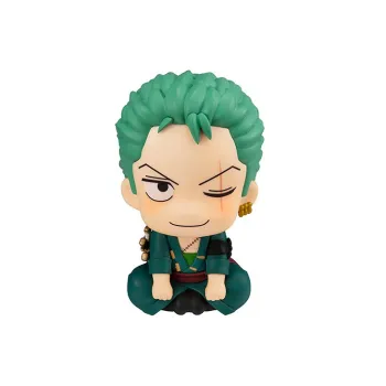 MegaHouse Roronoa Zoro Look Up One Piece Reissued Version Chibi Figures 11cm