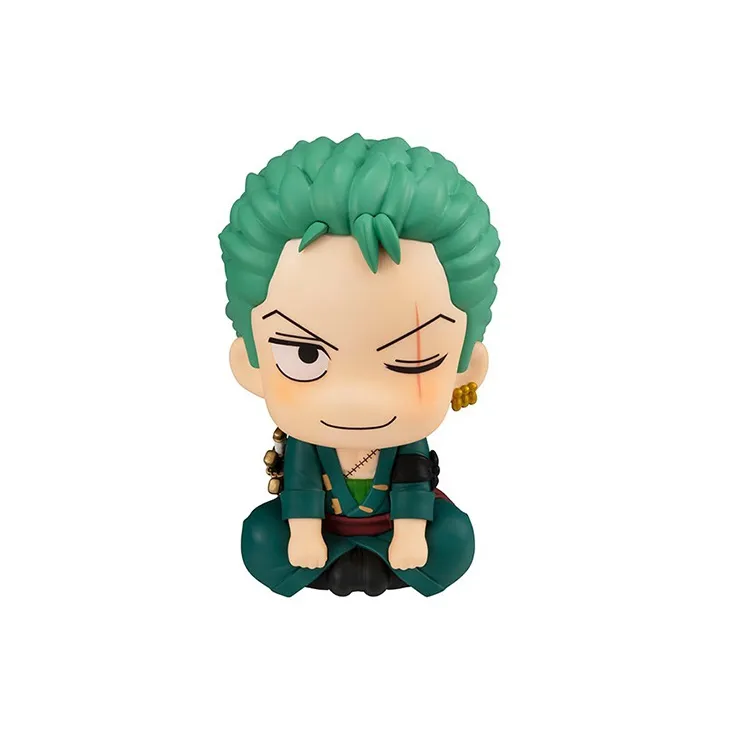 MegaHouse Roronoa Zoro Look Up One Piece Reissued Version Chibi Figures 11cm-0
