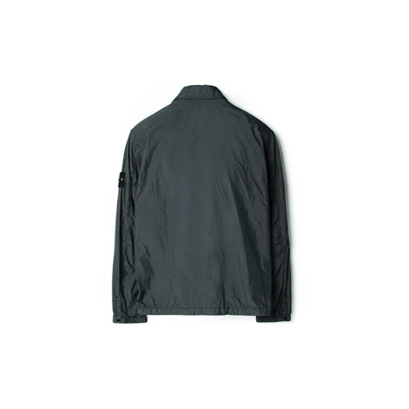 STONE ISLAND Jackets Men Charcoal Gray-1