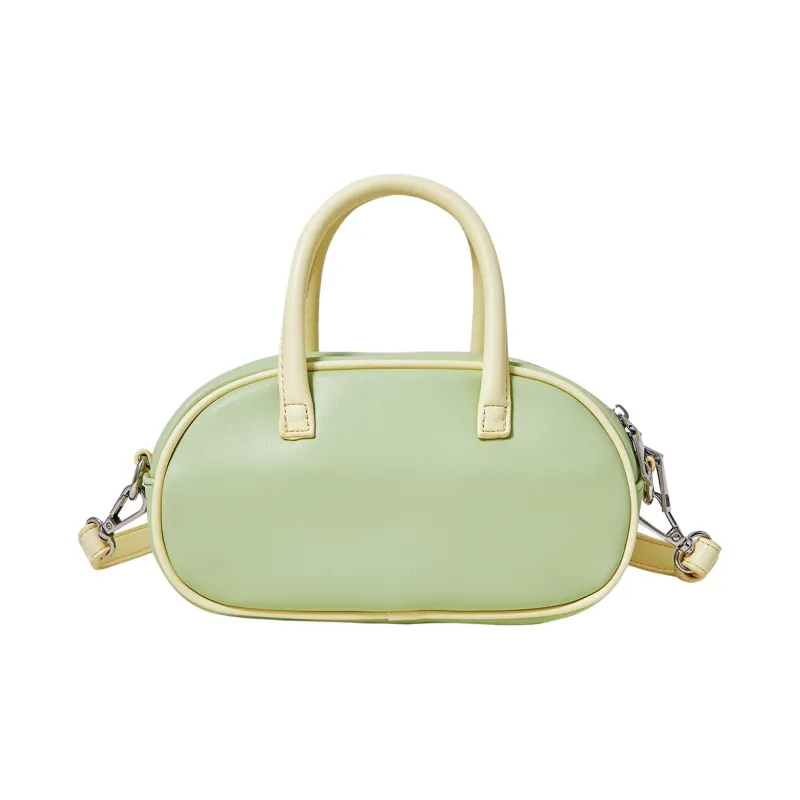 Miffy PU Casual Bag, Baseball Bag, Shoulder Bag, Crossbody Bag, Handbag Women's White/Green-6