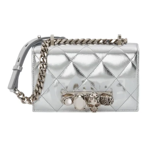 Alexander McQueen JEWELLED SATCHEL Shoulder Bags