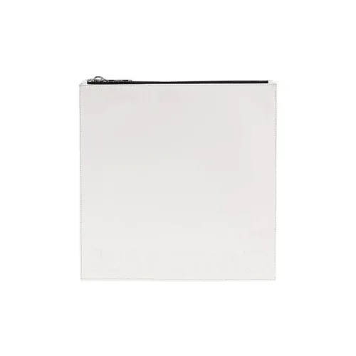 CK/Calvin Klein Leather Clutch Women's White