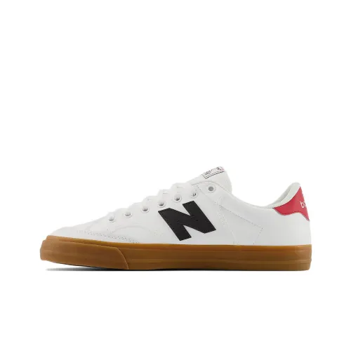 New Balance Numeric 212 Pro Skateboard Shoes Unisex Low-Top White/Black/Red