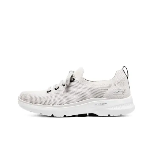 Skechers Go Walk 6 Hyper Burst 'White Black'