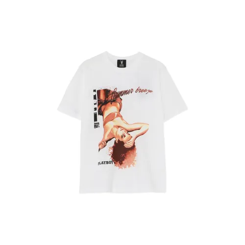 Playboy X Yohji Yamamoto T-Shirts Men White