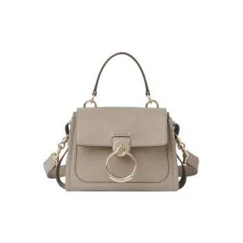 Chloe Tess Calfskin Handbag Shoulder Bag Crossbody Bag Mini Women's Ink Gray