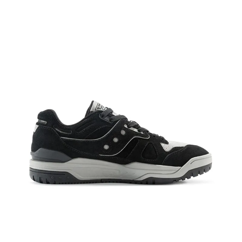 Saucony Cross 90 Skateboard Shoes Unisex Black Gray Color-1