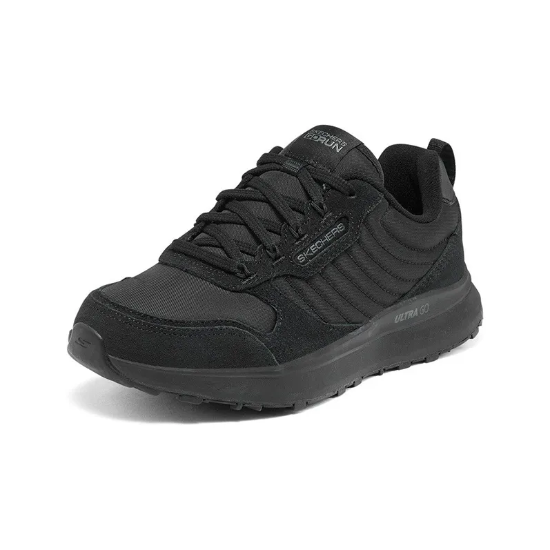 Skechers Go Run Adventure Cushioning, Slip Resistant, And Abrasion Resistant Mid Top Running Shoes Women's All Black-2
