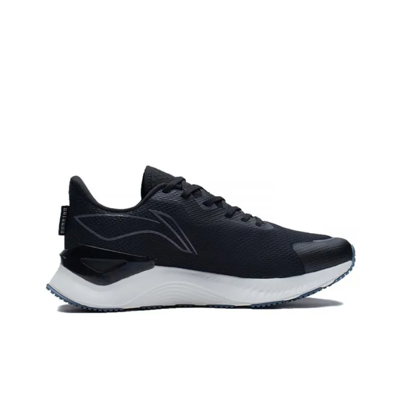 LiNing YueYing 1.0 Anti Slip Wear Resistant Low Top Running Shoes Men's Black-1
