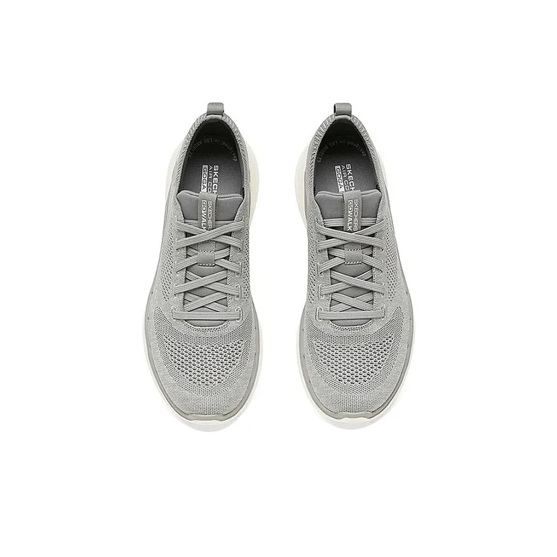Skechers Go Walk 6 Shoes 'Grey Cream White'-3