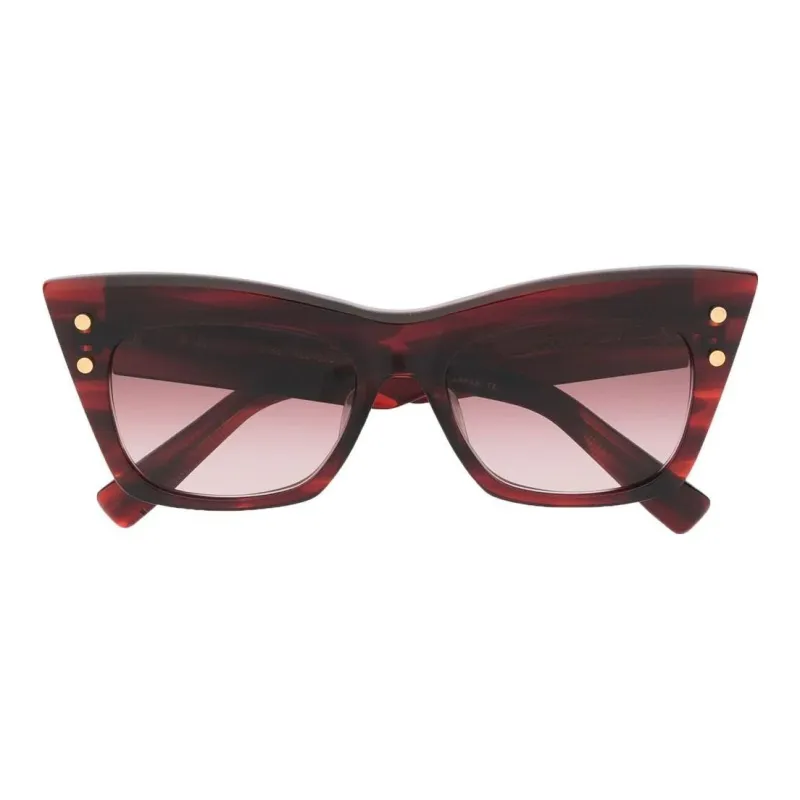 BALMAIN Sunglasses Women's Red-1