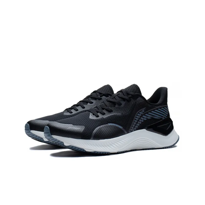 LiNing YueYing 1.0 Anti Slip Wear Resistant Low Top Running Shoes Men's Black-2
