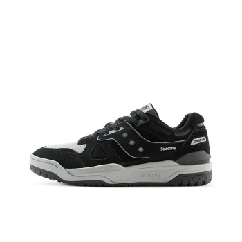 Saucony Cross 90 Skateboard Shoes Unisex Black Gray Color