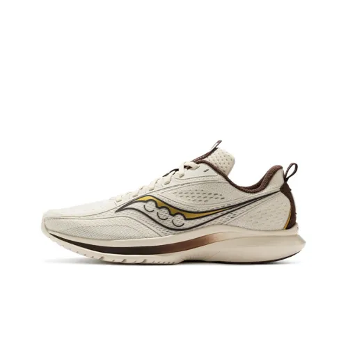 Saucony Kinvara 13 Running Shoes Unisex Low-Top Beige/Brown