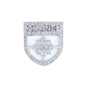 CHANEL Brooches Women's Silver